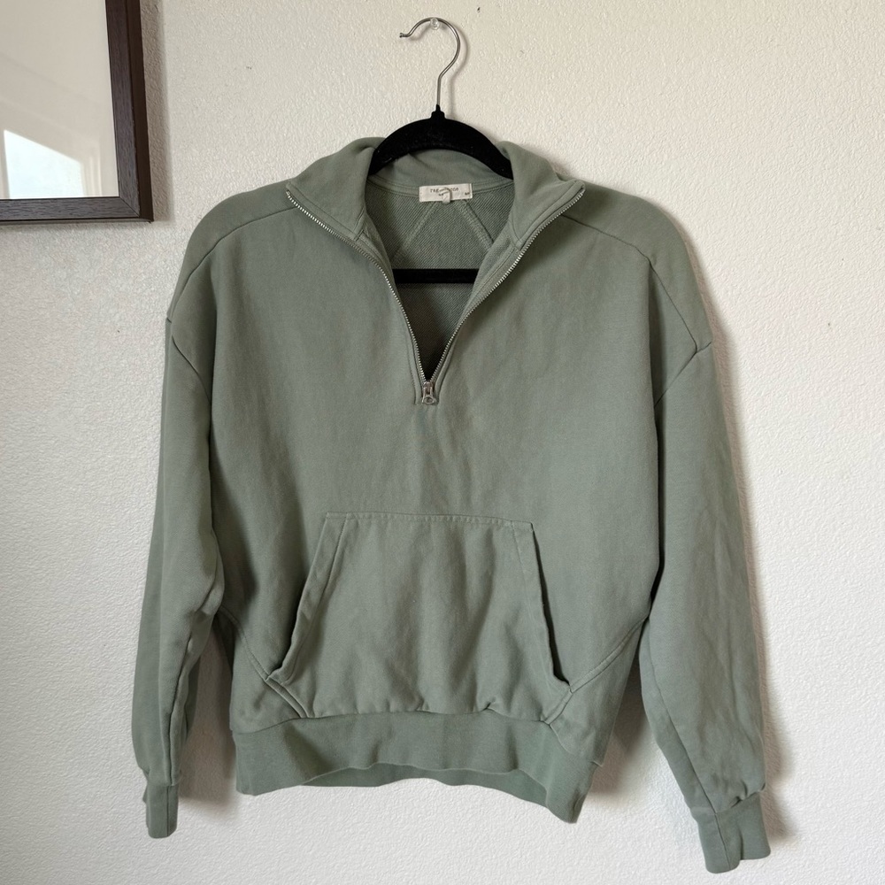 RAG AND BONE City Half Zip Terry Pullover - Picture 10 of 12